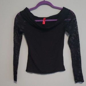 BNWOT Black Lace Tank Top